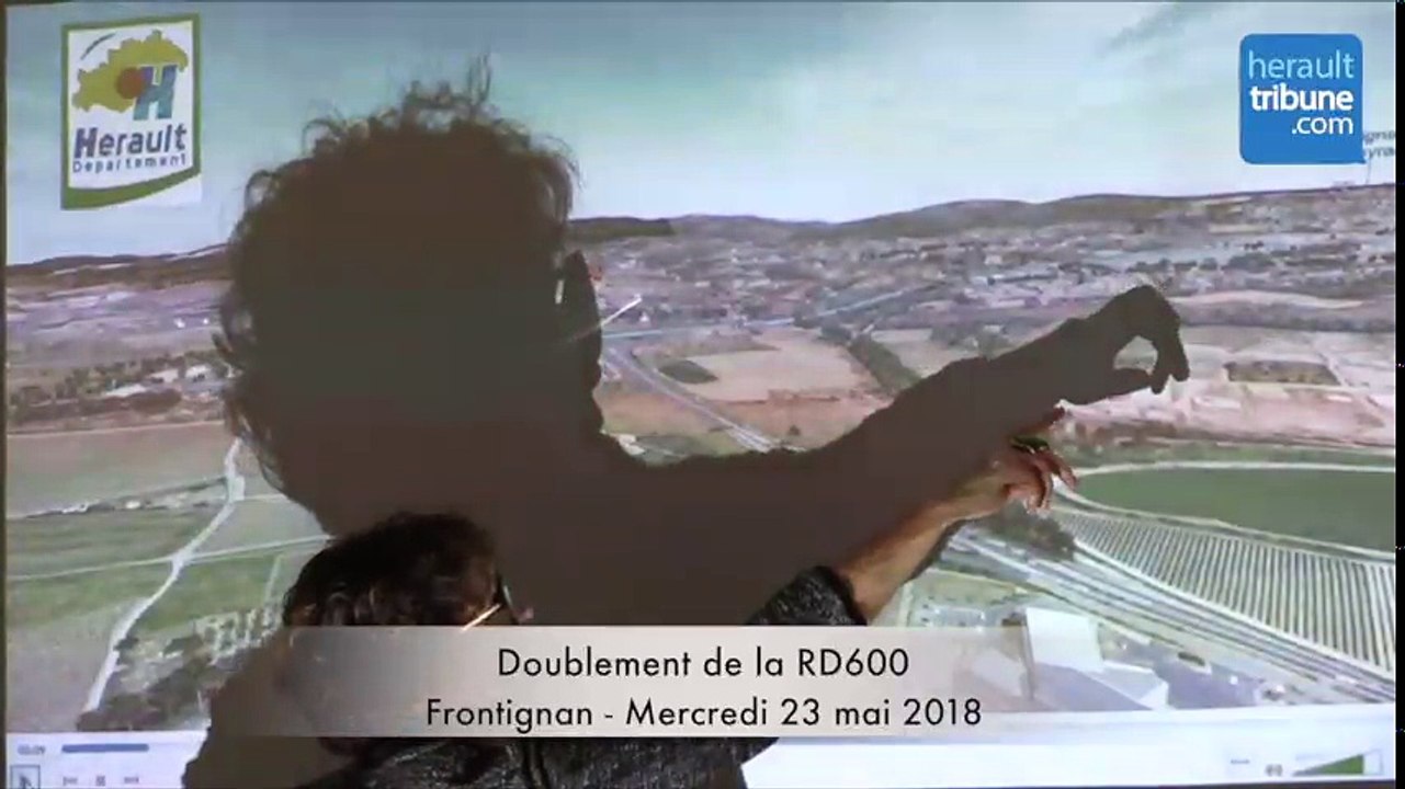 HERAULT - Le Département s'engage dans le doublement de la RD600 desservant des sites économiques et touristiques de 1er ordre