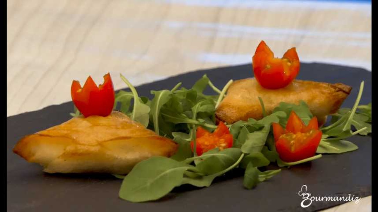 Recette : Bricks aux épinards et à la feta