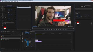 ANIMATE a Social Card with the new ESSENTIAL GRAPHICS in Premiere Pro | Cinecom.net