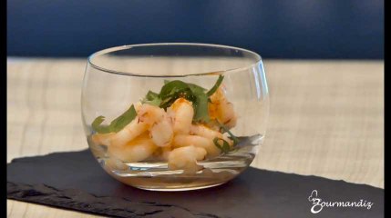 Recette : Ceviche aux crevettes
