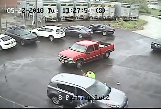 Road Rage avec une masse