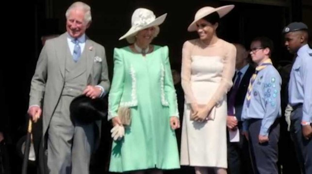 Ce petit imprévu pendant le discours du prince Harry a bien fait rire Meghan Markle
