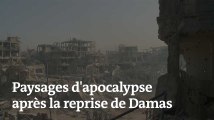 Le paysage apocalyptique après la reprise de Damas par le régime syrien