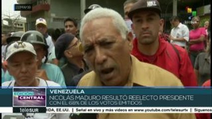 Pueblo venezolano acompaña proclamación de Maduro como presidente