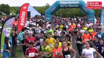 VIDEO. Futuroscope.  1800 participants au marathon des collégiens