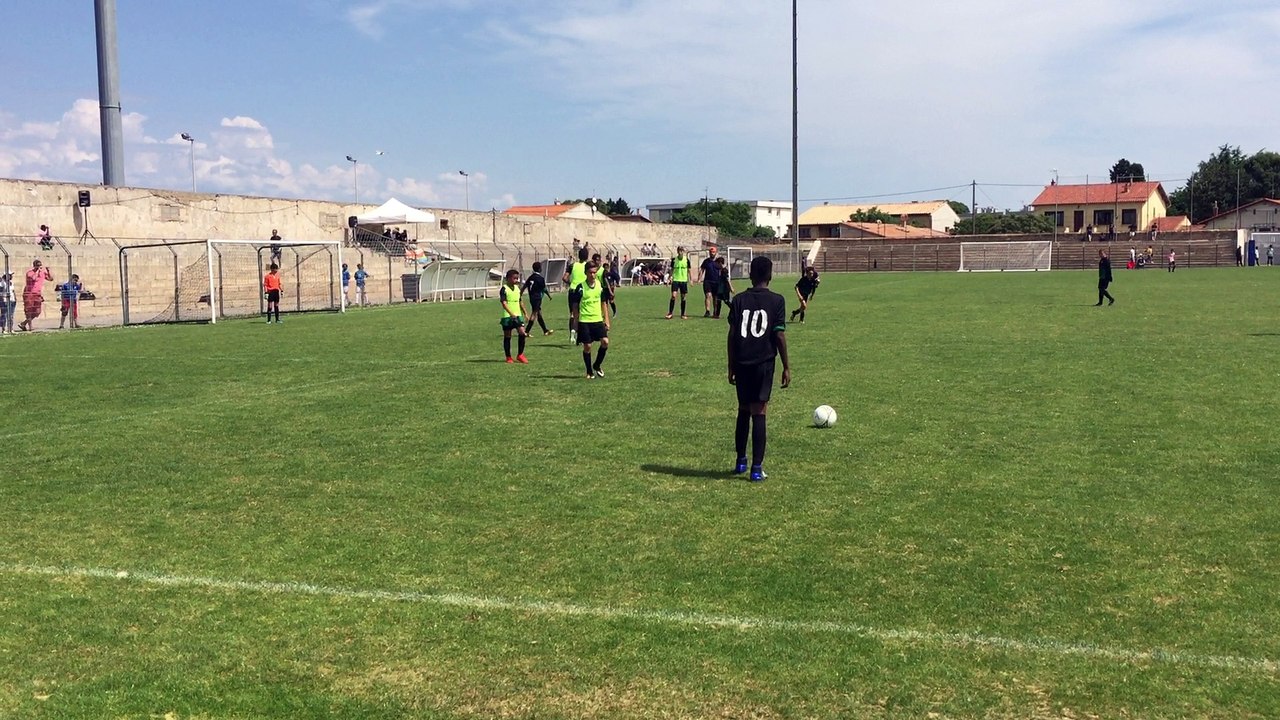 U12 tournoi Sète 2018 et coup franc...!!!