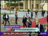 الرئيس السيسي يستقبل ملك الأردن بمطار القاهرة الدولي