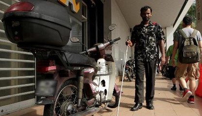 DBKL: Be considerate to blind pedestrians