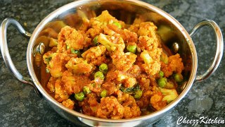 CauliflowerGobi Peas Masala