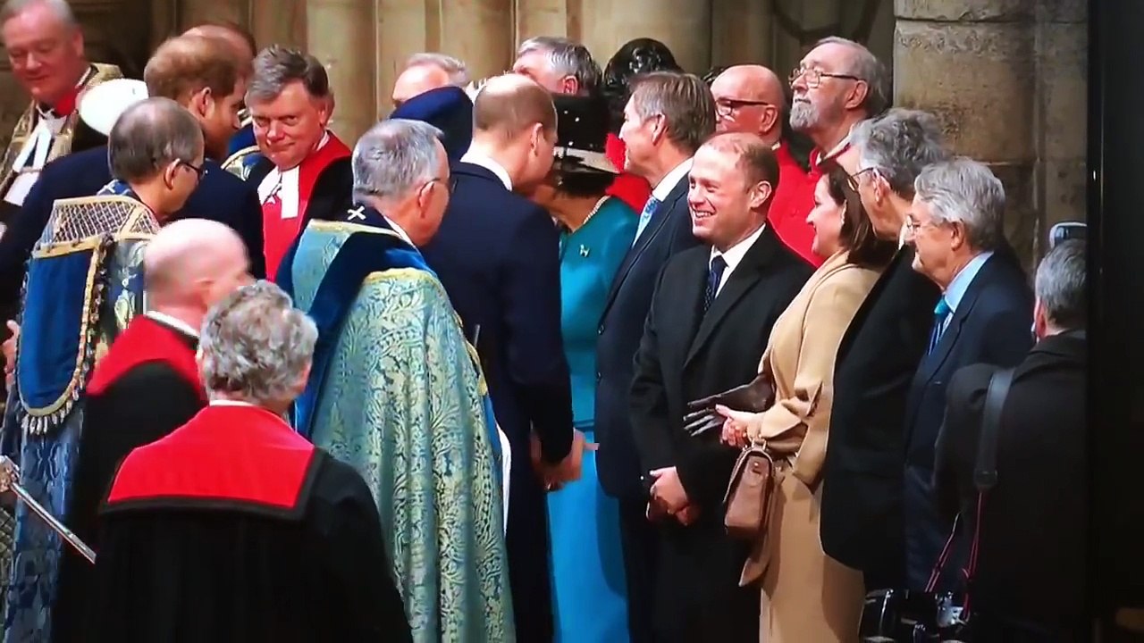British Royal Family & Meghan Markle ALL MOMENTS - Commonwealth Day Service 2018