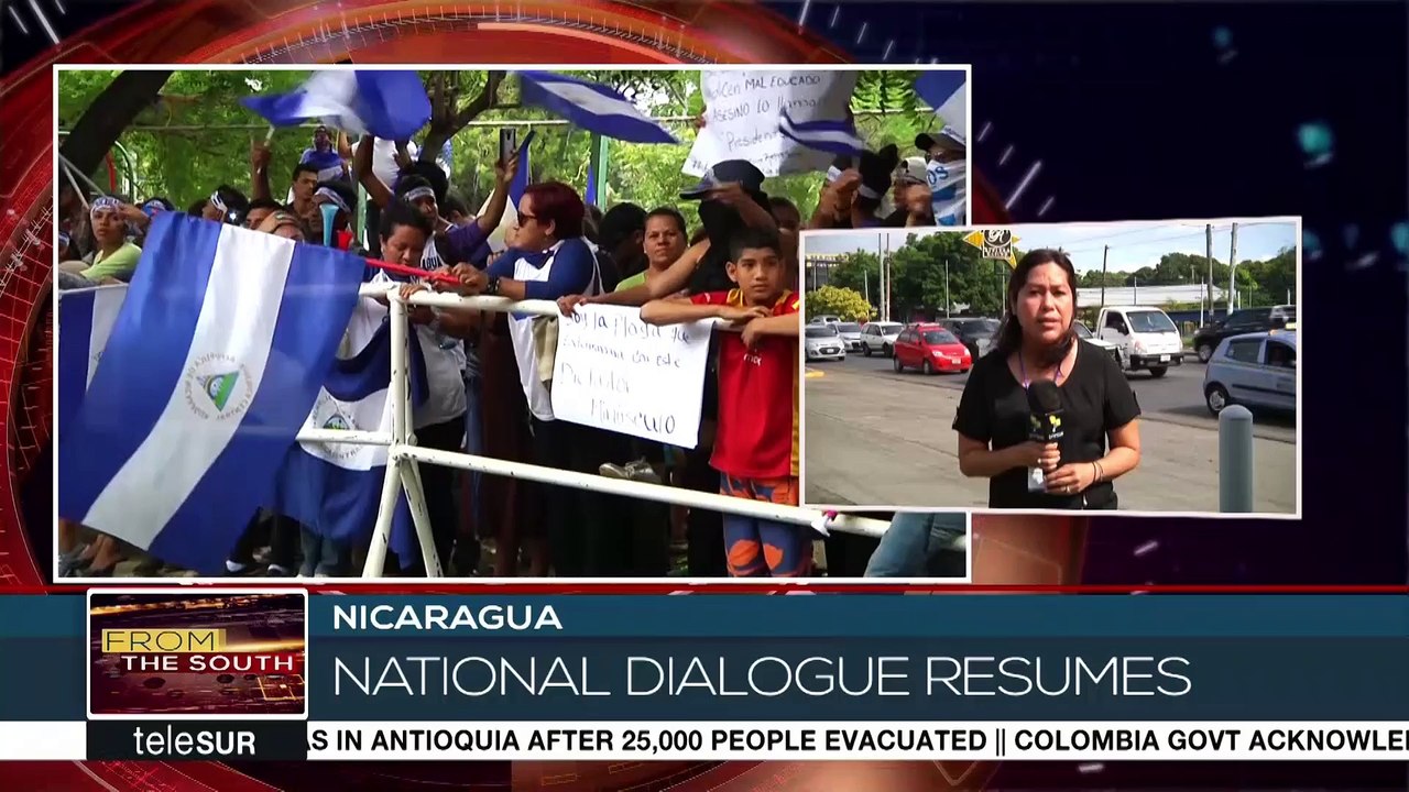Nicaragua National Dialogue Enters its Third Day