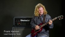 Frank Hannon of Tesla shows off the versatility of the Blackstar Series One 100