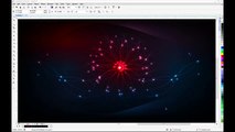 CorelDraw - How To Make a Background Light Effects In Corel Draw