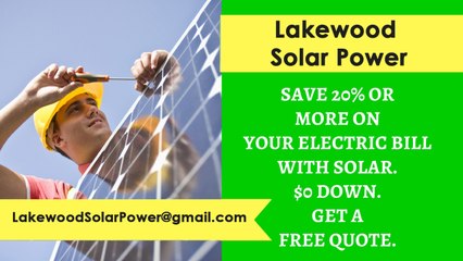 Affordable Solar Energy Lakewood CA - Lakewood Solar Energy Costs