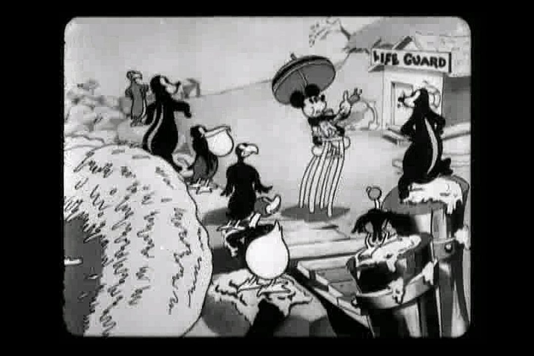 Mickey Mouse, Minnie Mouse - Wild Waves  (1929)