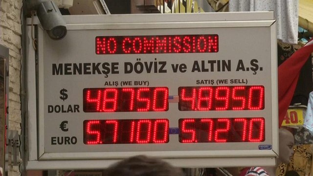 Рекордное падение турецкой лиры