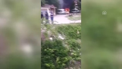 Park Halindeki Minibüste Yangın - Bartın