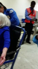 Lady in Wheelchair Searched by TSA