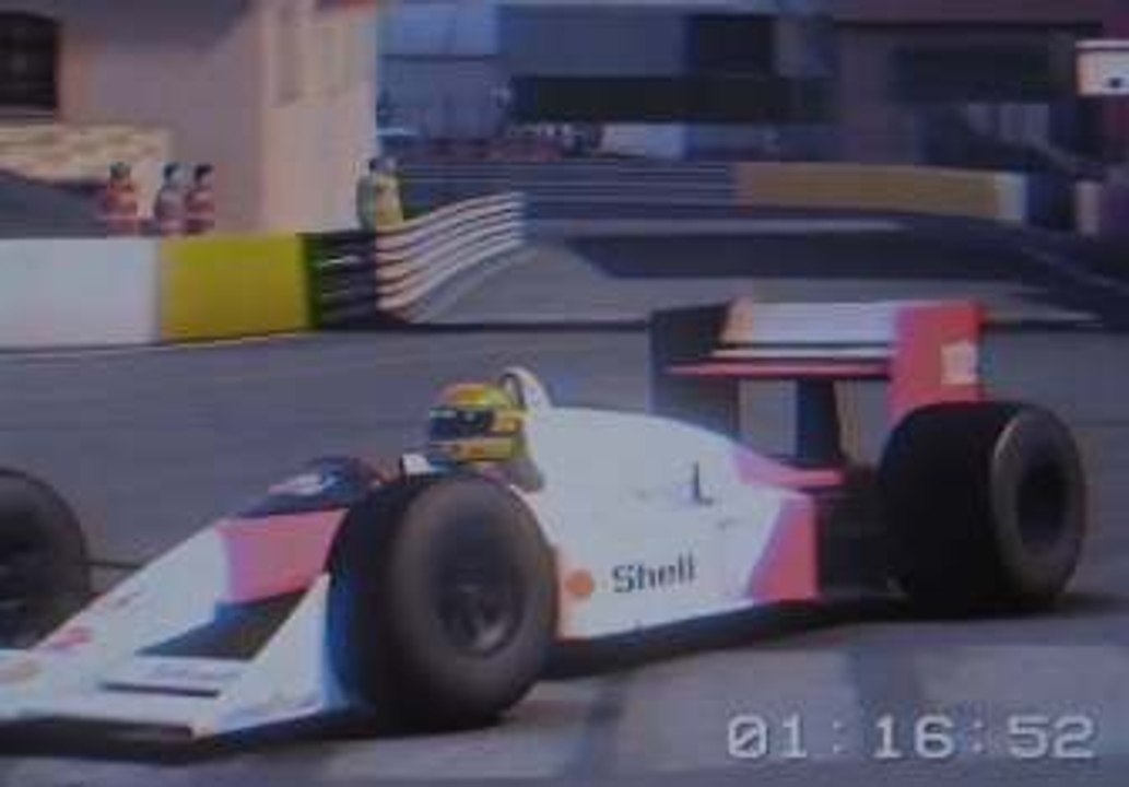 "La gran vuelta que nunca has visto",  McLaren reconstruye la vuelta de Senna en Mónaco 1988