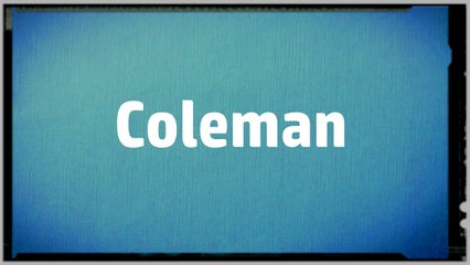 Significado Nombre COLEMAN - COLEMAN Name Meaning