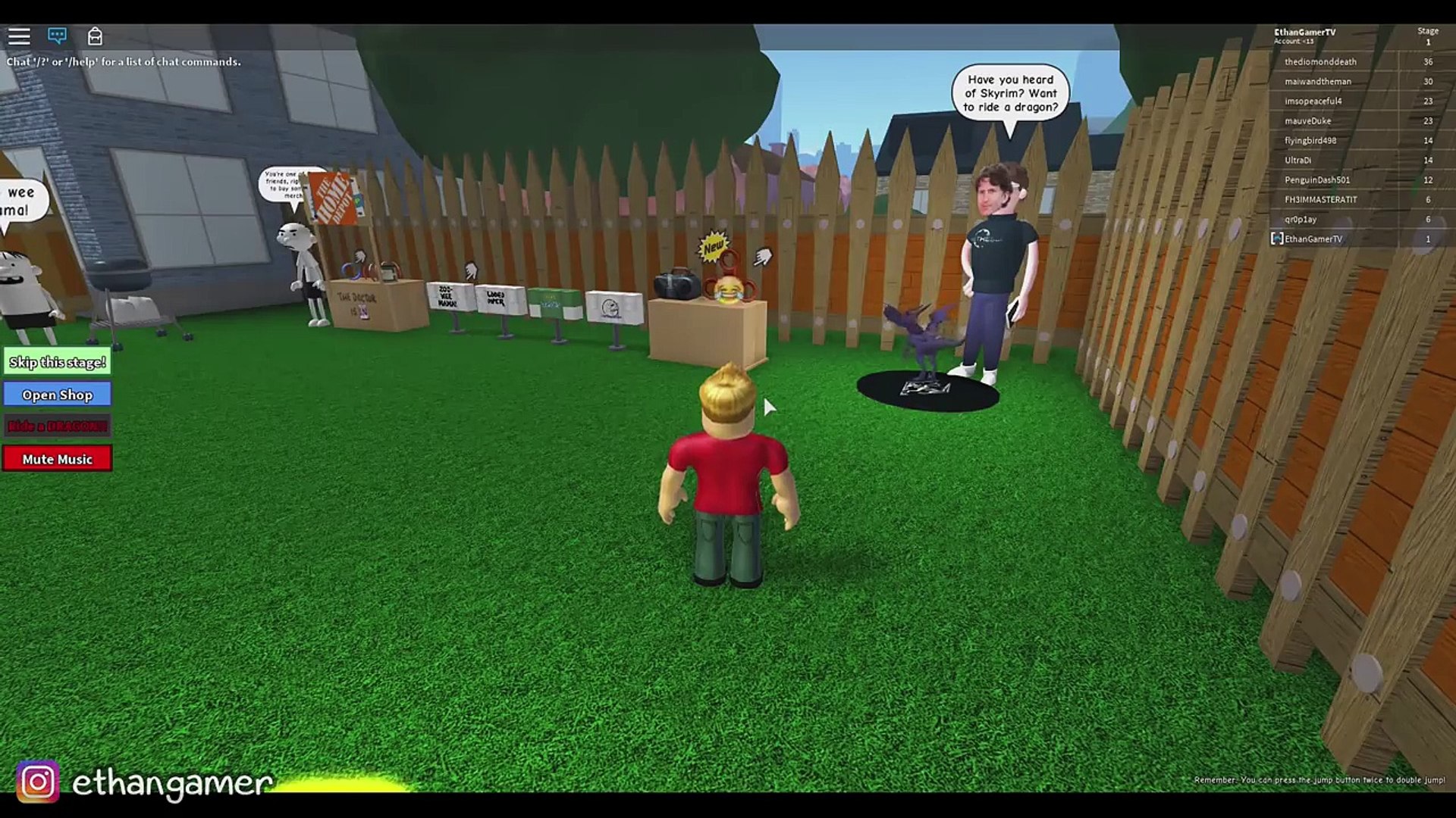 Roblox Videos Ethan Gamer Tv