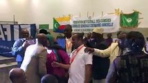 #Said_Ali_Said_Athouman a remporté les élections de président de la federation de football des Comores, avec 40 voix sur 52 votants. Said Ali succède désormais