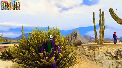 New Spiderman Cured McQueen Lousy Joker Cars in Trouble Nursery Rhymes Songs