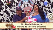 Flor María Palomeque disfruta de su cuarto embarazo