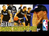 LiAngelo Ball SHOT THE LIGHTS OUT in Front of 20  NBA Scouts! Pre Draft Scrimmage Highlights!