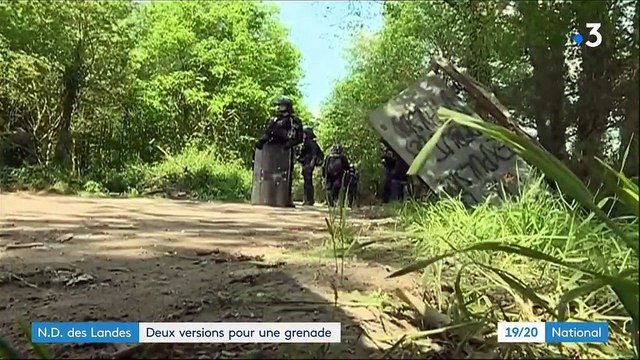 Notre-Dame-des-Landes : deux versions pour une grenade