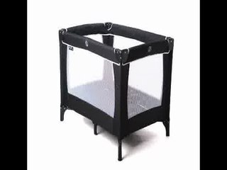 [- Red Kite Sleeptight Travel Cot (Black)  -]