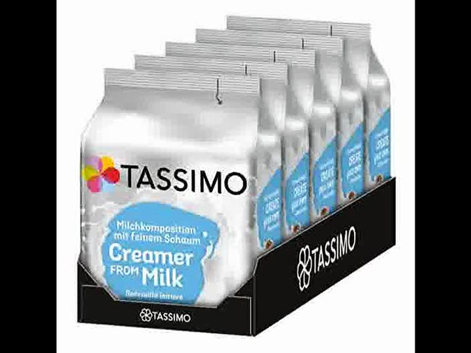 [- Tassimo Milk Creamer Pods (Case of 5, Total 80 pods, 80 servings)  -]