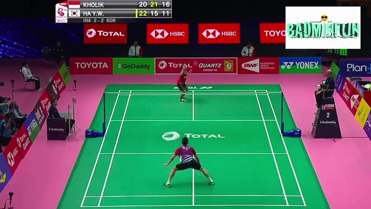 DETIK-DETIK FIRMAN A. KHOLIK PASTIKAN KEMENANGAN INDONESIA ATAS KOREA | THOMAS CUP 2018