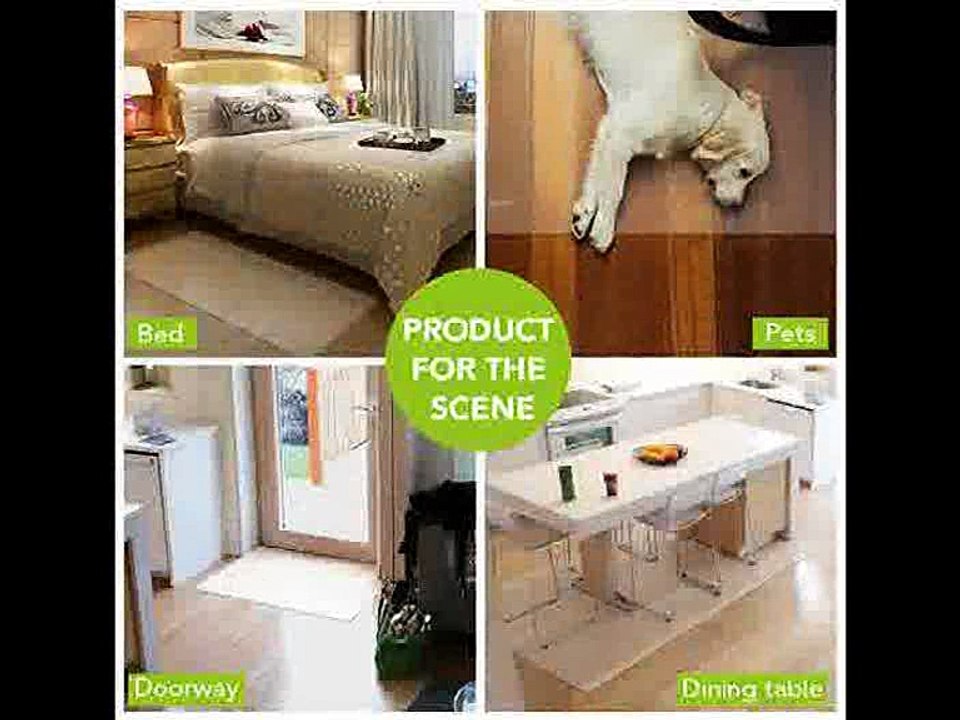 [- Chair Mat for Hard Floor Protector HomeOffice Easyroll-Sueface Non-slip High Impact Strength and