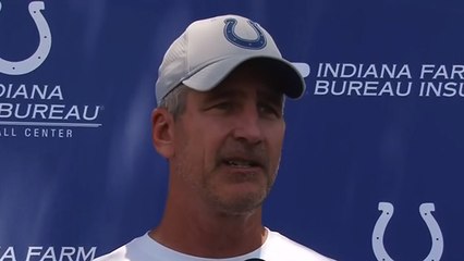Frank Reich on Andrew Luck: 'I'm comfortable' with his progress so far