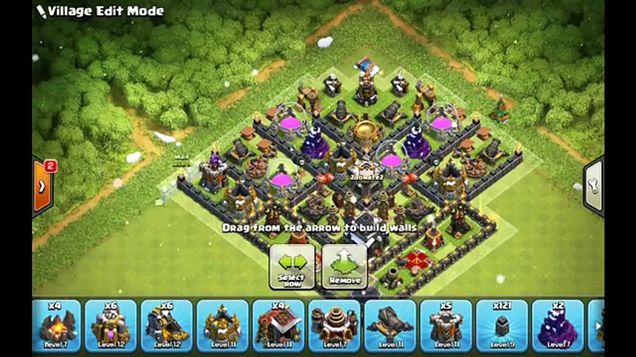 New STRONGEST Town Hall 9 Defense Layout (CoC Th9) Trophy Base 2017 | Clash of Clans