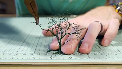 Wire Tree Tutorial – Model Railroad