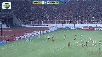 Tendangan Roket Xavier Masih Melenceng dari Gawang Borneo | Go-Jek Liga 1 bersama Bukalapak