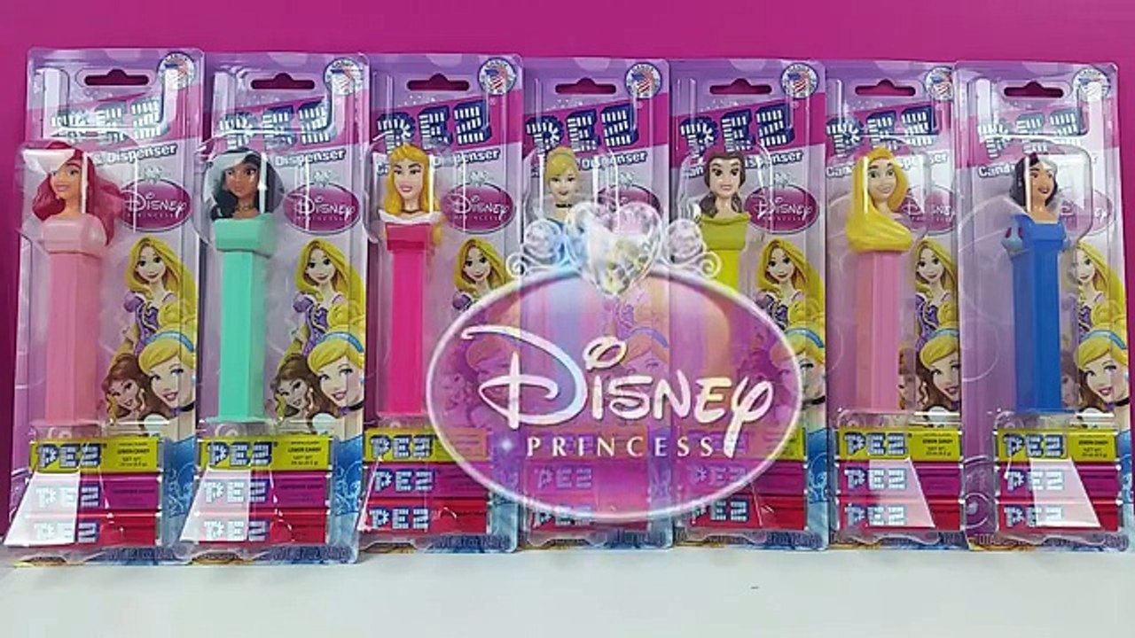 Disney Princess - PEZ Candy & Dispensers Disney Snow White, Ariel, Jasmine, Belle