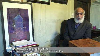 Corán de seda para preservar patrimonio cultural en Afganistán
