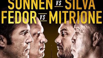 Wanderlei Silva pushes Chael Sonnen during staredown; Cris Cyborg on de Randamie; Rampage Jackson