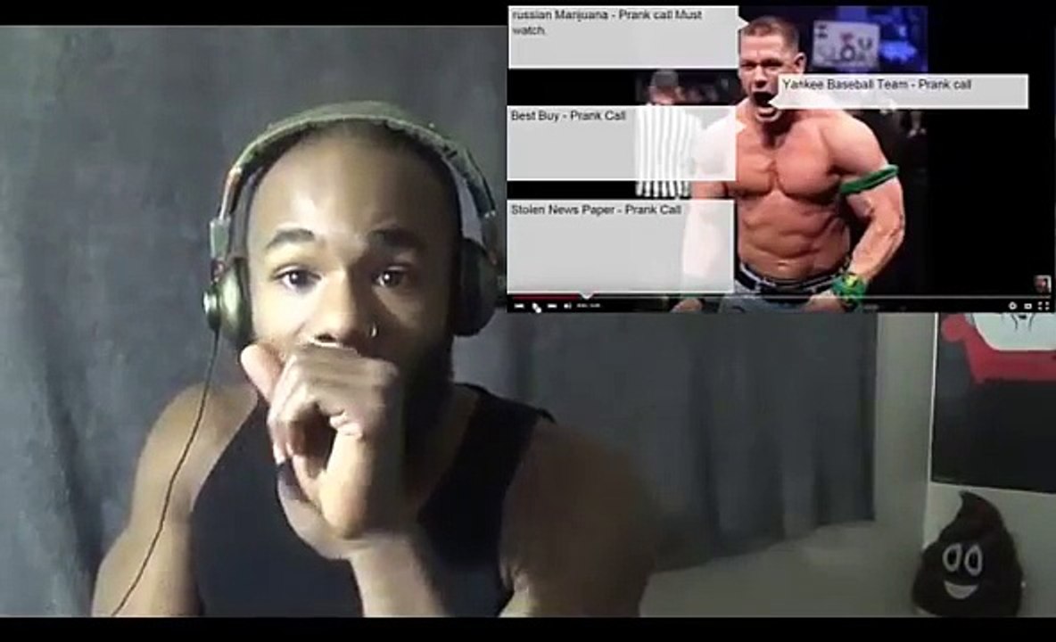 John Cena Prank Call REACTION!