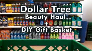 Dollar Tree Beauty Haul + DIY Gift Basket