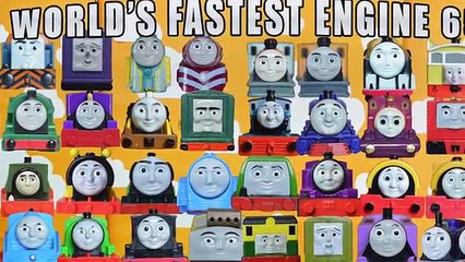 32 ENGINES 1 WINNER Thomas and Friends Worlds FASTEST Engine 65
