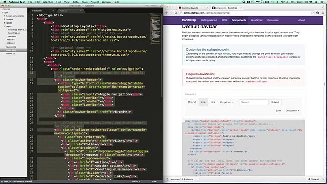 Bootstrap Tutorial For Beginners - Responsive Design with Bootstrap 3 - Responsive HTML, CSS