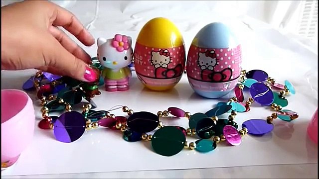 3 Hello Kitty Surprise Eggs| Unboxing! (Hello Kitty Toys)