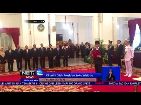 Pelantikan KSAL Dipimpin Langsung Oleh Presiden Joko Widodo -NET12