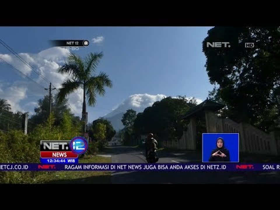 Gunung Merapi Kembali Meletus-  NET12