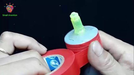 How to make a mini airpump air blower at home