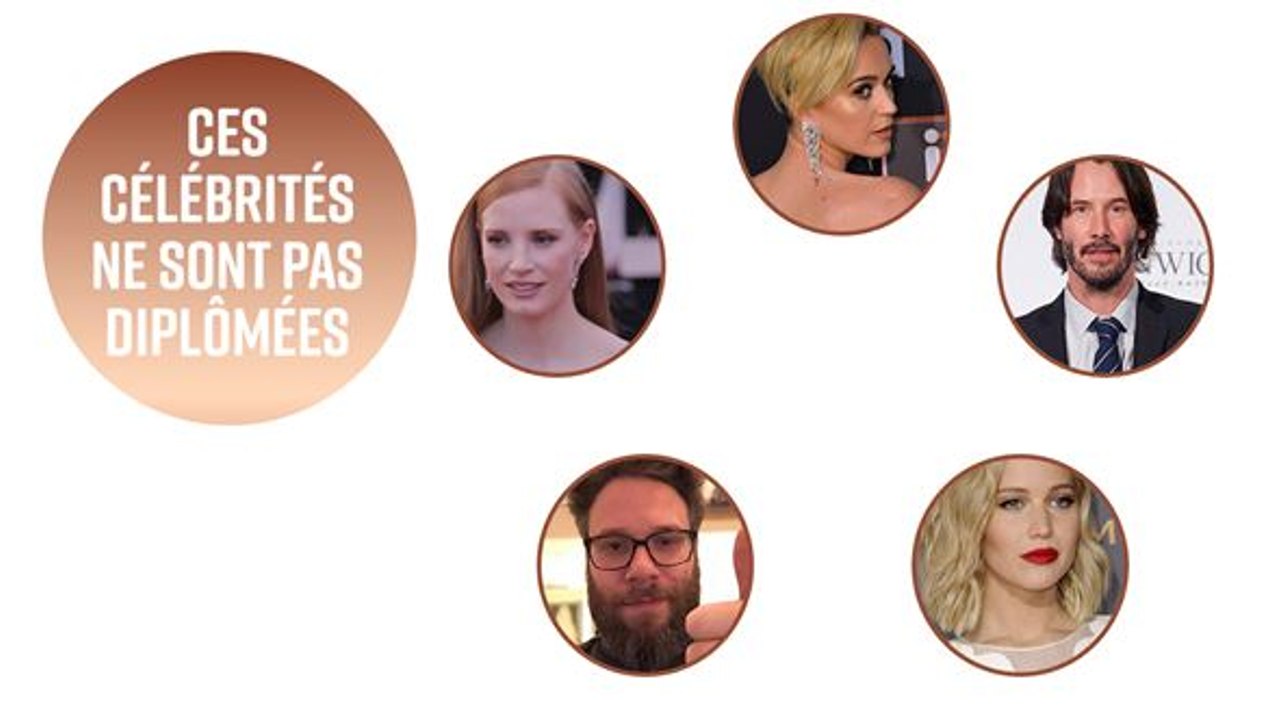 Ces célébrités qui n'ont pas eu le bac